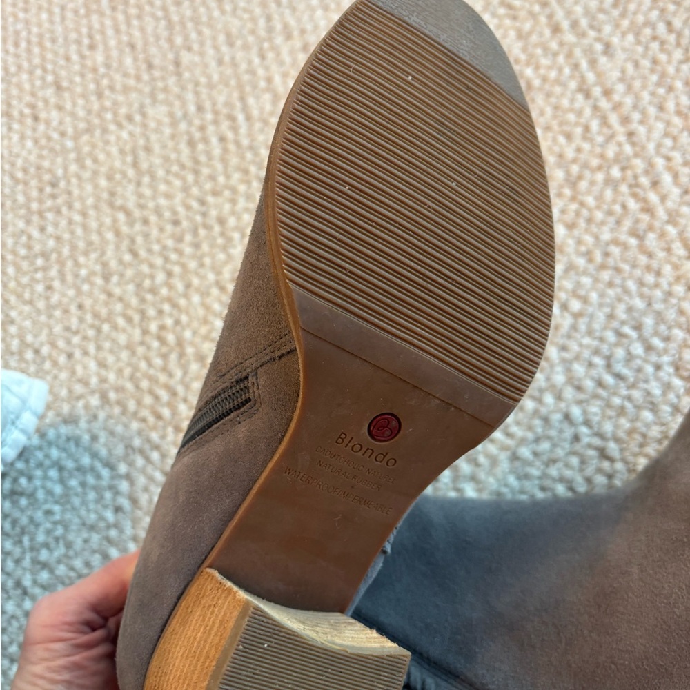 Blondo Gray Waterproof Booties - Picture 4 of 4